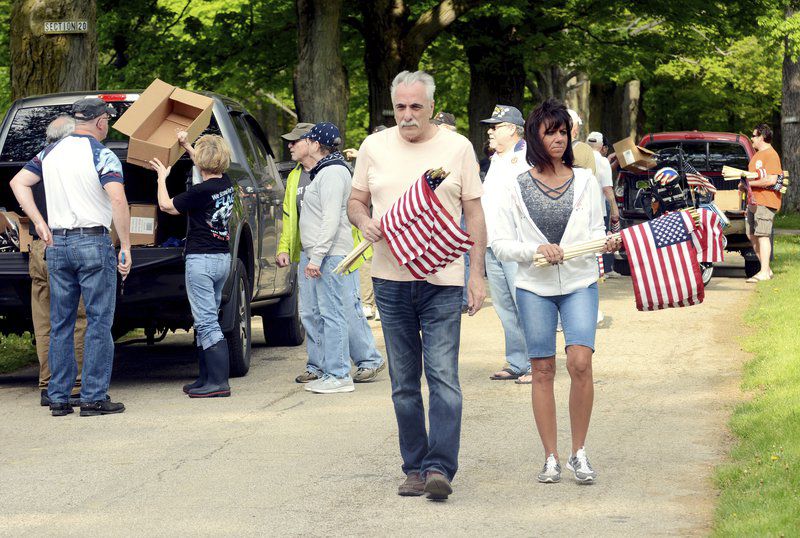 Legion spruces up for Memorial Day